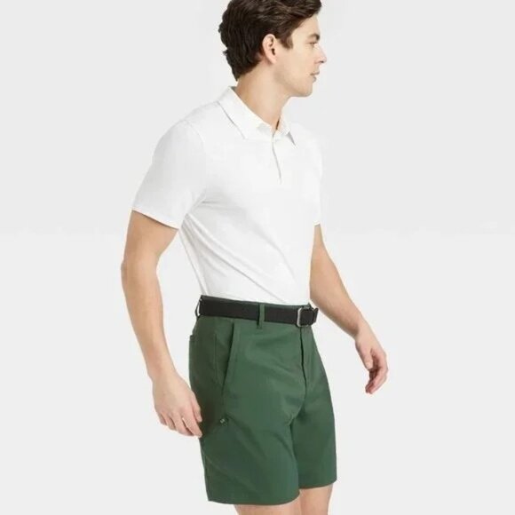 Mens Cargo Golf Shorts Size 38 - All In Motion - Green - Picture 3 of 3